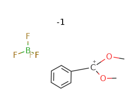 Molecular Structure of 102651-96-7 (dimethoxy(phenyl)carbenium tetrafluoroborate)