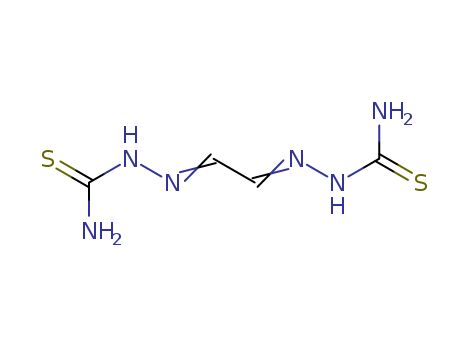 Hydrazinecarbothioamide,2,2'-(1,2-ethanediylidene)bis-