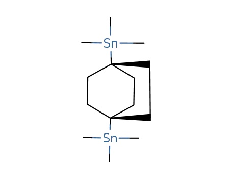 (Bicyclo[2.2.2]octane-1,4-diyl)bis(trimethylstannane)