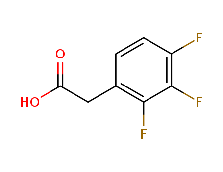 2-(2,3,4-trifluorophenyl)acetic acid cas no. 243666-12-8 98%