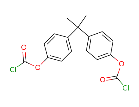 Molecular Structure of 2024-88-6 (BISPHENOL A BIS(CHLOROFORMATE))
