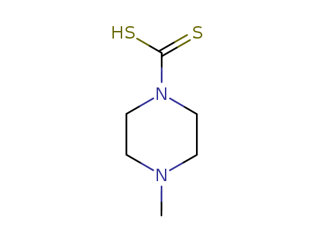 1-Piperazinecarbodithioicacid, 4-methyl- cas  5430-77-3