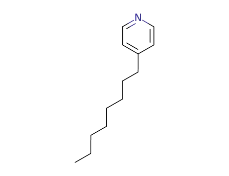 Molecular Structure of 40089-91-6 (4-OCTYLPYRIDINE)