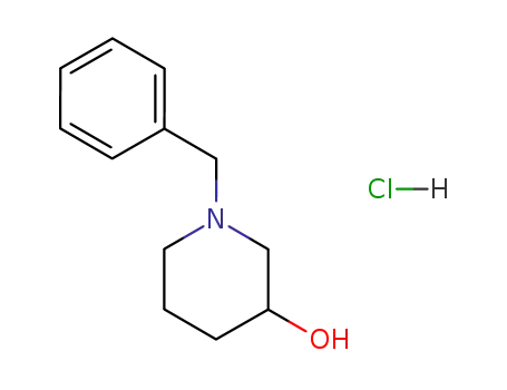 Molecular Structure of 105973-51-1 (1-Benzyl-3-piperidinol hydrochloride)