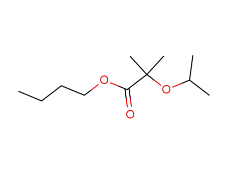 α-isopropoxy-isobutyric acid butyl ester