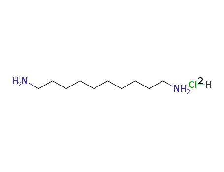 Molecular Structure of 7408-92-6 (decane-1,10-diaminium dichloride)