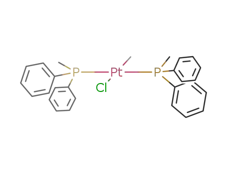 trans-[PtMeCl(PMePh<sub>2</sub>)2]