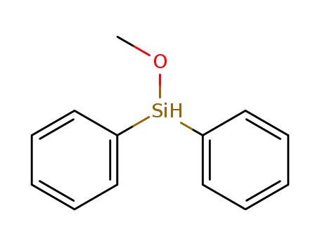 Molecular Structure of 40391-85-3 (diphenyl(methoxy)silane)
