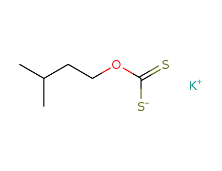 Molecular Structure of 928-70-1 (POTASSIUM ISOAMYLXANTHATE)