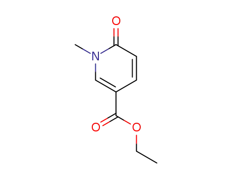 Molecular Structure of 10561-91-8 (1-Methyl-6-oxo-1,6-dihydropyridine-3-carboxylic acid ethyl ester)