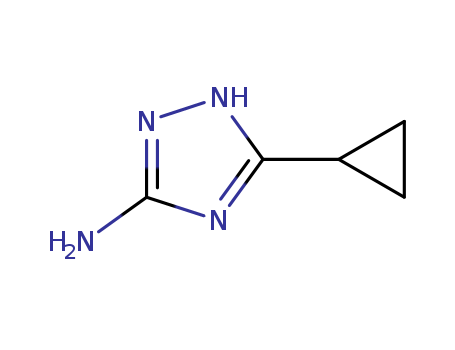 1H-1,2,4-Triazol-5-amine,3-cyclopropyl-