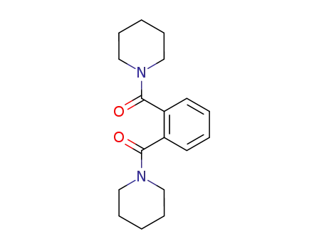 Molecular Structure of 38256-33-6 (1,1'-(1,2-Phenylenedicarbonyl)bispiperidine)