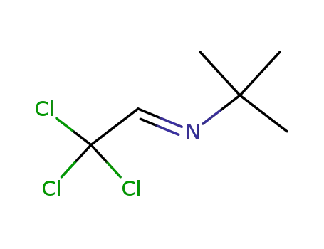N-(2,2,2-Trichloroethylidene)-t-butylamine