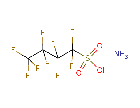 azanium 1,1,2,2,3,3,4,4,4-nonafluorobutane-1-sulfonate