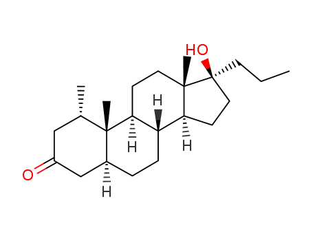 Androstan-3-one,17-hydroxy-1-methyl-17-propyl-, (1a,5a,17b)- (9CI)