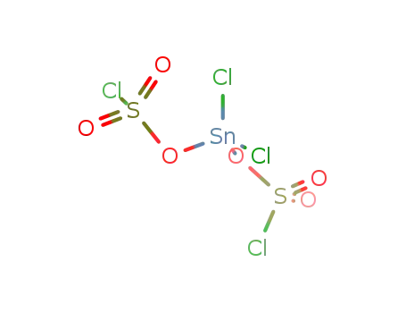 Molecular Structure of 106940-64-1 (Stannane, dichlorobis[(chlorosulfonyl)oxy]-)