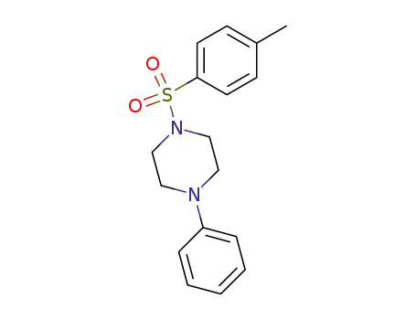 Molecular Structure of 4004-96-0 (4-phenyl-1-(p-tolylsulphonyl)piperazine)
