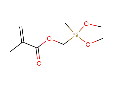 Molecular Structure of 121177-93-3 ((Methacryloxymethyl)methyldimethoxysilane)