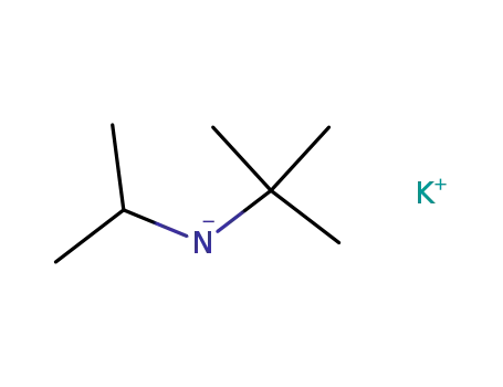 Molecular Structure of 110426-48-7 (C<sub>7</sub>H<sub>16</sub>N<sup>(1-)</sup>*K<sup>(1+)</sup>)