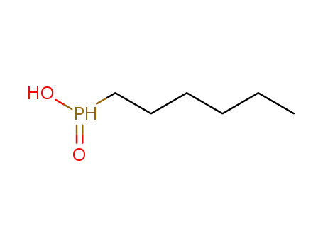 Molecular Structure of 34937-79-6 (Phosphinic acid, hexyl-)