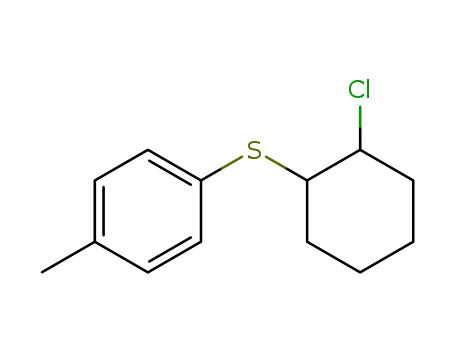 Molecular Structure of 29903-51-3 (trans-1-chloro-2-(p-tolylsulfenyl)cyclohexane)