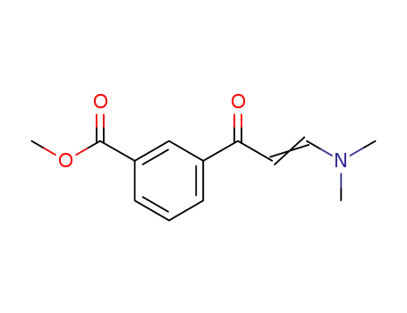 Benzoic acid, 3-[3-(dimethylamino)-1-oxo-2-propenyl]-, methyl ester