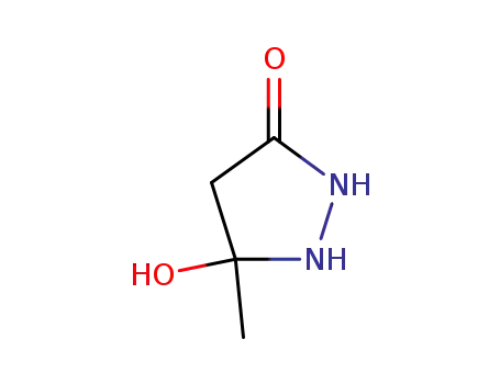 Molecular Structure of 78024-98-3 (5-Hydroxy-5-methyl-pyrazolidin-3-one)