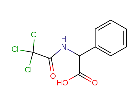 Benzeneacetic acid, a-[(trichloroacetyl)amino]-