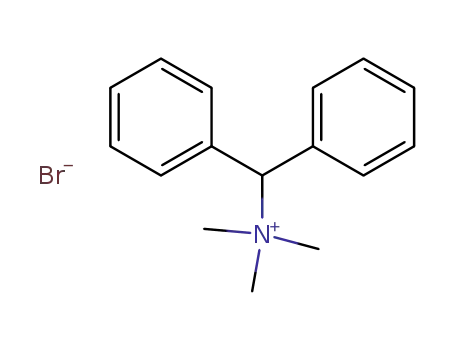 Molecular Structure of 71964-91-5 (Benzenemethanaminium, N,N,N-trimethyl-a-phenyl-, bromide)