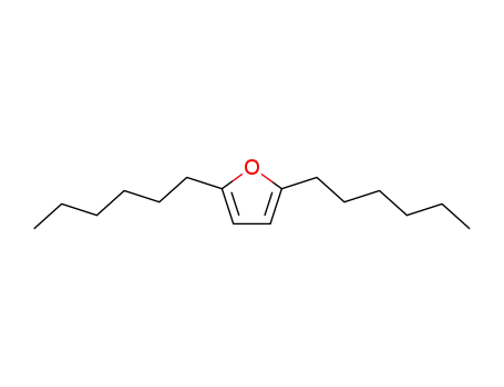 Molecular Structure of 128912-39-0 (Furan, 2,5-dihexyl-)