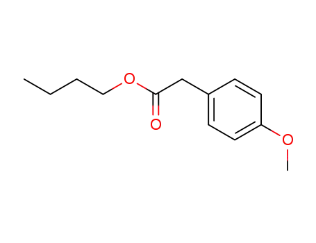 Molecular Structure of 104548-38-1 (butyl 2-(4-methoxyphenyl)acetate)