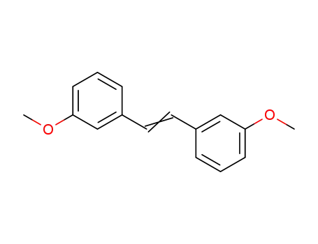 Molecular Structure of 6325-63-9 (Benzene,1,1'-(1,2-ethenediyl)bis[3-methoxy-)