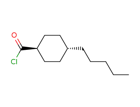 Cyclohexanecarbonyl chloride, 4-pentyl-, trans-