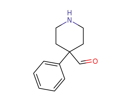 Molecular Structure of 6952-94-9 (4-PHENYL-4-PIPERIDINECARBOXALDEHYDE)