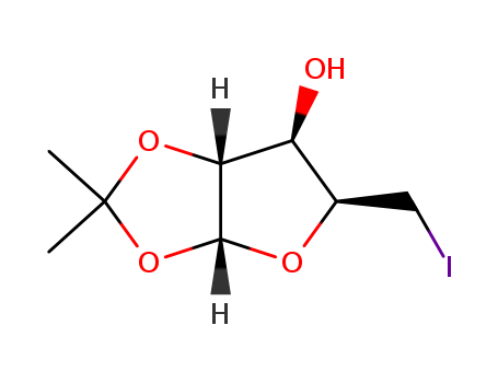 a-D-Xylofuranose,5-deoxy-5-iodo-1,2-O-(1-methylethylidene)- cas  50600-39-0