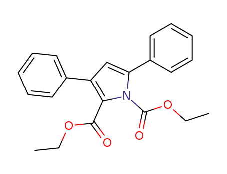 Diethyl 3,5-diphenyl-1H-pyrrole-1,2-dicarboxylate