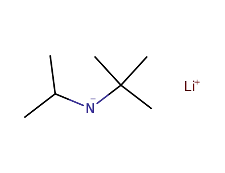 Molecular Structure of 79141-00-7 (lithium N-tert-butylisopropylamide)