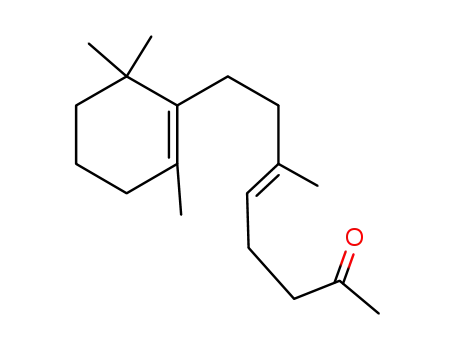 Molecular Structure of 1150-17-0 ((E)-6-methyl-8-(2,6,6-trimethylcyclohex-1-en-1-yl)oct-5-en-2-one)