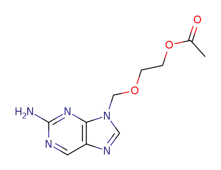 2-[(2-amino-9H-purin-9-yl)methoxy]ethyl acetate