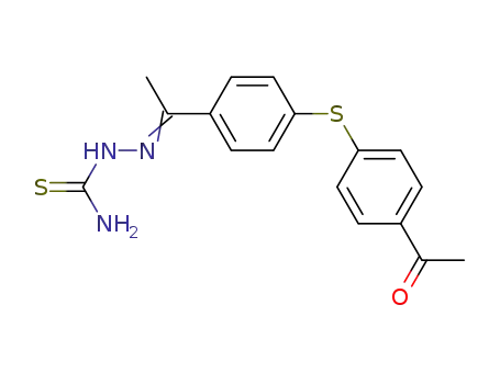 Molecular Structure of 745076-13-5 (C<sub>17</sub>H<sub>17</sub>N<sub>3</sub>OS<sub>2</sub>)