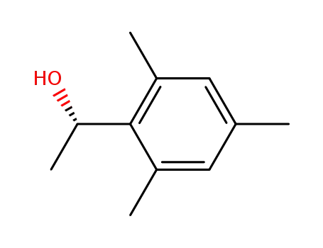 Molecular Structure of 1517-71-1 ((S)-1-(2,4,6-trimethylphenyl)ethanol)