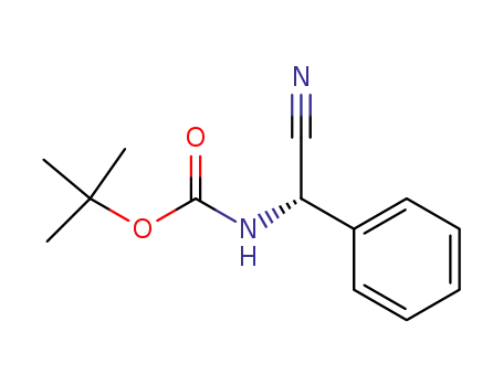 (2S)-tert-Butoxycarbonylaminophenylacetonitrile