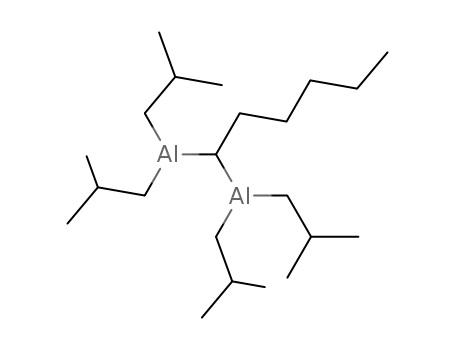 Molecular Structure of 14343-59-0 (1,1-bis(diisobutylaluminium)hexane)