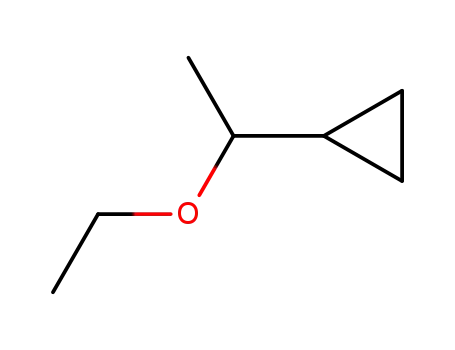 Molecular Structure of 89794-30-9 (1-cyclopropyl-1-ethoxyethane)