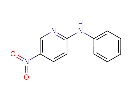 Molecular Structure of 6825-25-8 (5-nitro-N-phenylpyridin-2-amine)