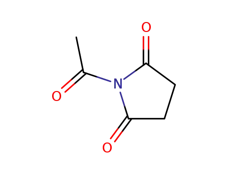 Molecular Structure of 3027-06-3 (N-ACETYL SUCCINIMIDE)