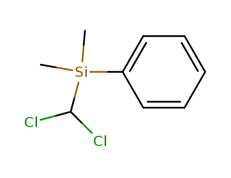 Molecular Structure of 57733-85-4 (Silane, (dichloromethyl)dimethylphenyl-)