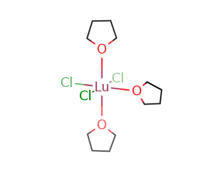 Molecular Structure of 120496-88-0 (Lutetium, trichlorotris(tetrahydrofuran)-)