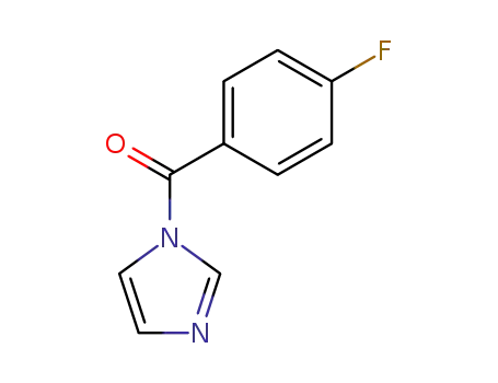 Molecular Structure of 90172-63-7 (1-(p-fluorophenylcarbonyl)imidazole)