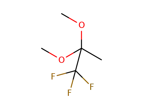 Molecular Structure of 157055-34-0 (Propane, 1,1,1-trifluoro-2,2-dimethoxy-)